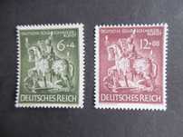 Selos Alemanha Nazi 1939/45-Série Cavaleiro nobre teutónico COMPLETO