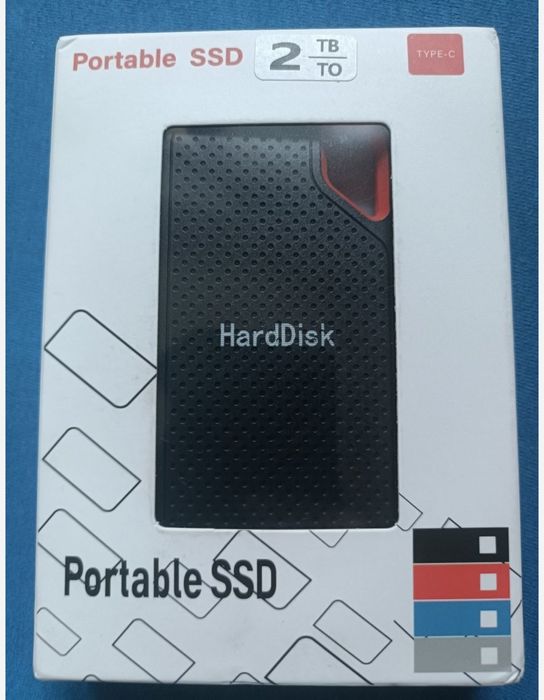 2TB DYSK SSD ZEWNĘTRZNY przenośny USB 3.1 2000Gb