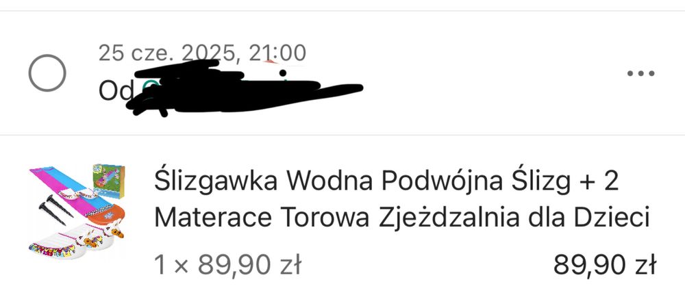Ślizg/ślizgawka wodna H2OGO! Podwójna