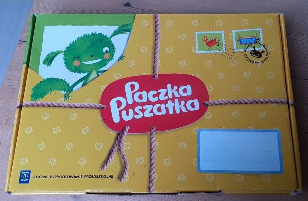 Paczka Puszatka BOX roczne przygotowanie przedszkolne 5 6 lat pakiet