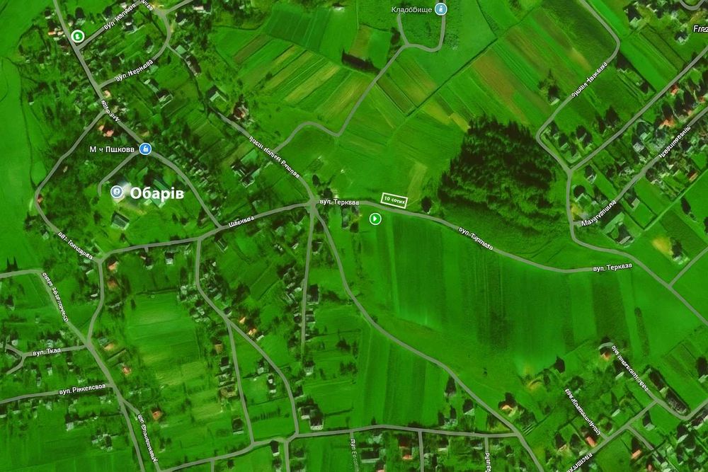 Земля під будівництво в Обарові
