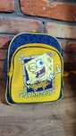 Plecak Spongebob kanciastoporty niebieski z żółtym