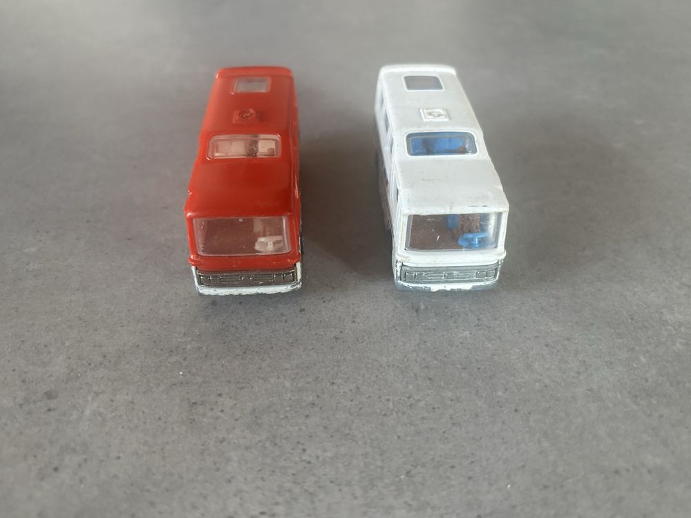 Resoraki Majorette 2X Minibus Japan Air Lines Air France