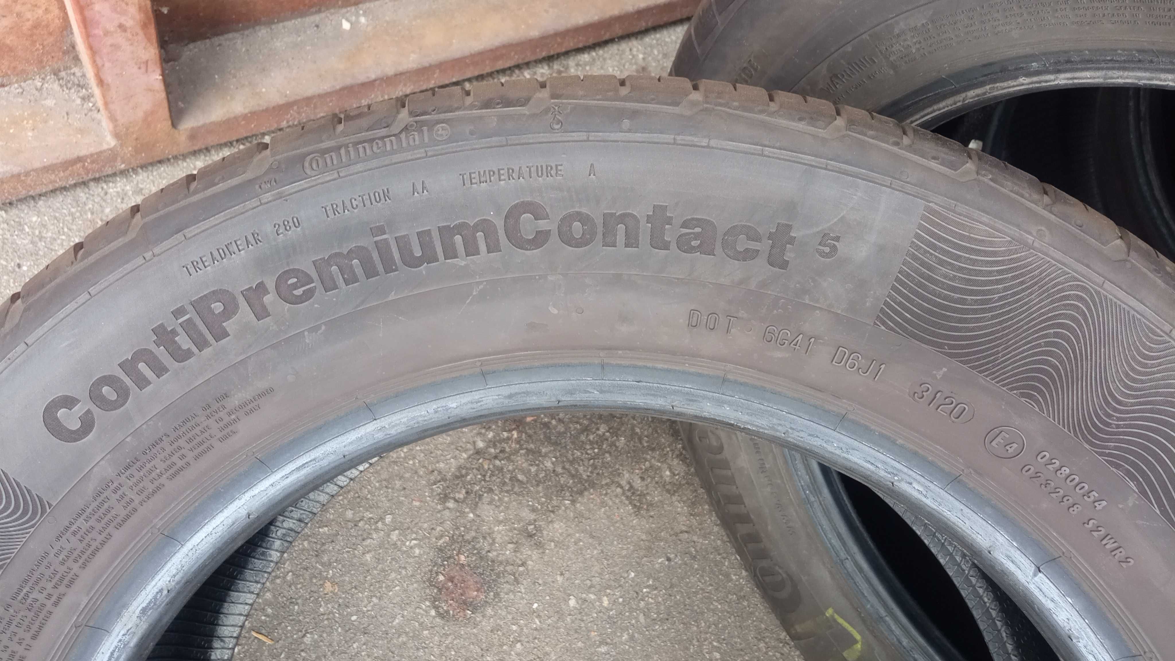 225/60 R17 Continental Premium Contact 5 б/у 7мм.99V - 2020 рік