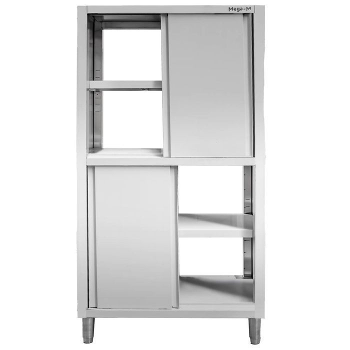 Szafa gastronomiczna przelotowa Mega-M 4-drzwiowa 100x60x200 cm