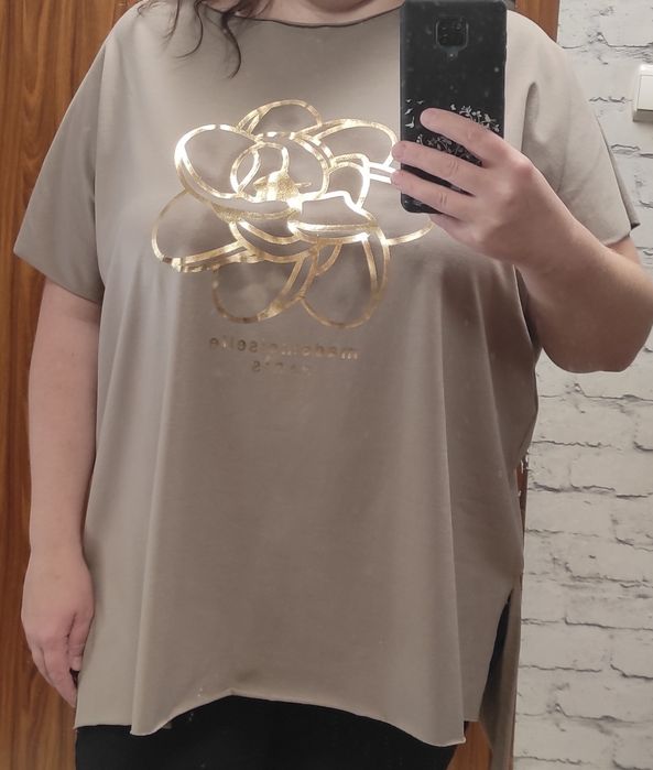 Bluzka/tunika damska oversize