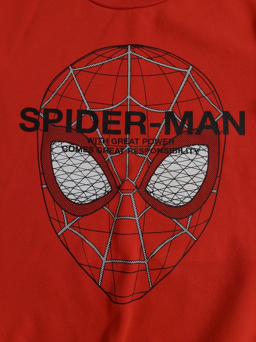 Bluza Spider man, czerwona, XS, Cropp