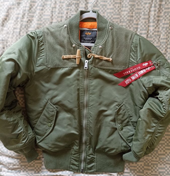 Kurtka Alpha industries MA 1 flyers roz m ocieplany gloverall