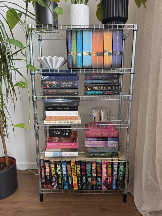 metalowy regał ikea omar