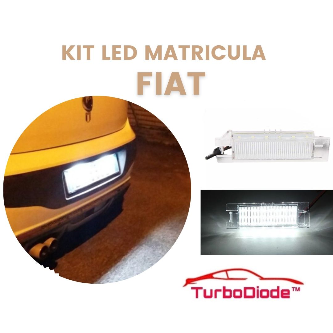 Kit Led matricula para Fiat Punto,  Bravo,  Punto Evo