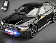 Машинка в масштабі 1/18 audi rs7 з ключем