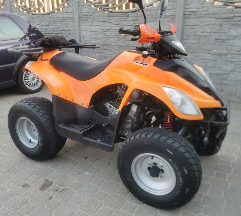 Quad DAELIM ET 250 zarejestrowany homologacja 2007r. ATV