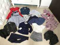 Paka 92-98 eleganckie Zara Next H&M Smyk sukienki kurtka spódniczki