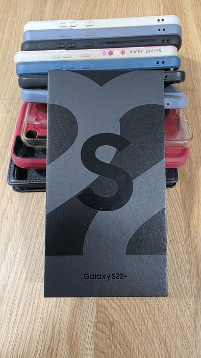 Samsung s22+ + bundle de capas