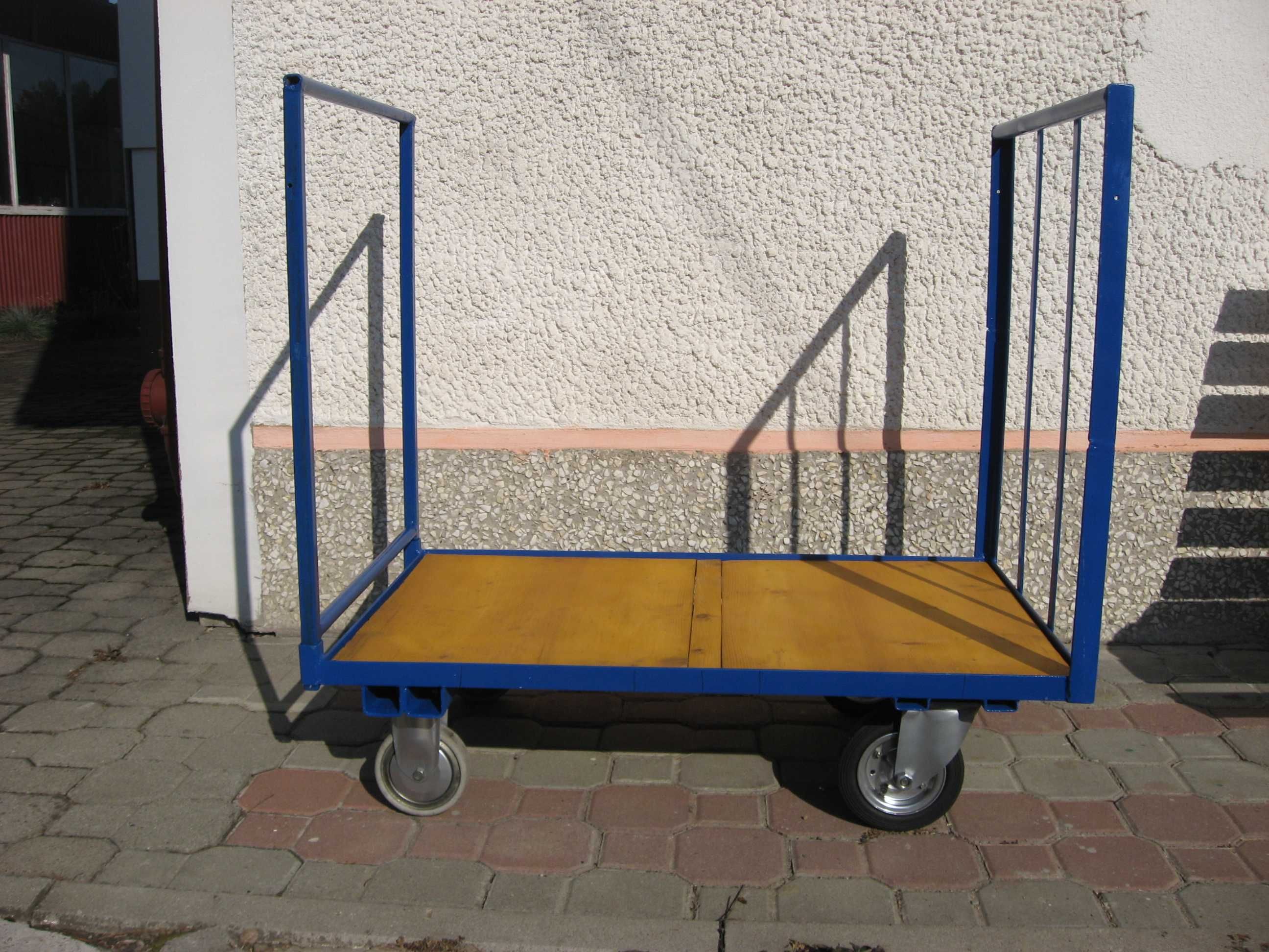 Wózek transportowy magazynowy platformowy