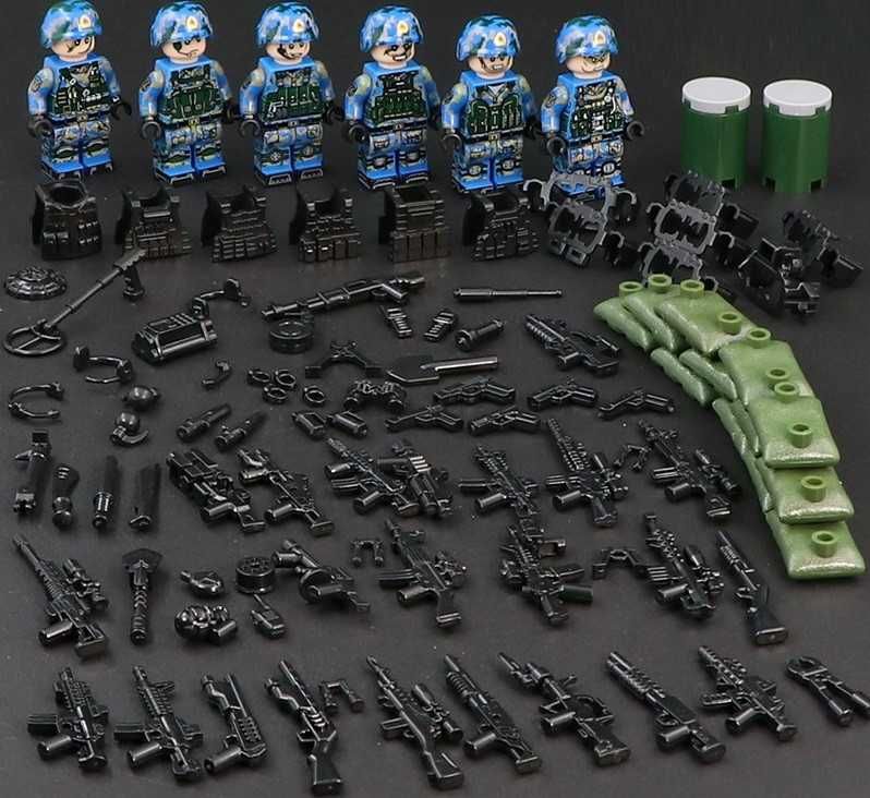 Акция Фигурки спецназовцы военные солдаты Лего lego BrickArms