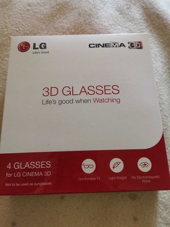 3d очки LG, комплект из 4 пар