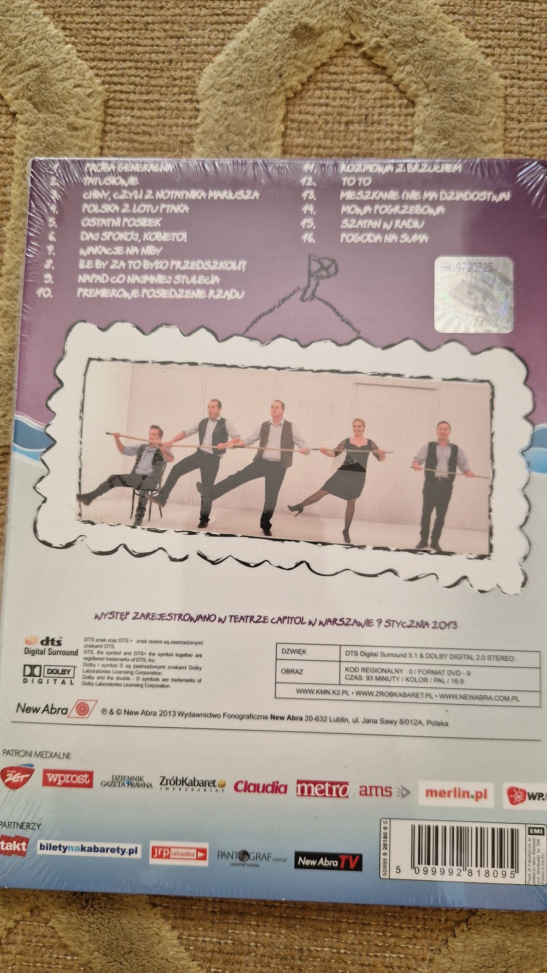 Kabaret moralnego niepokoju. Pogoda na suma. DVD