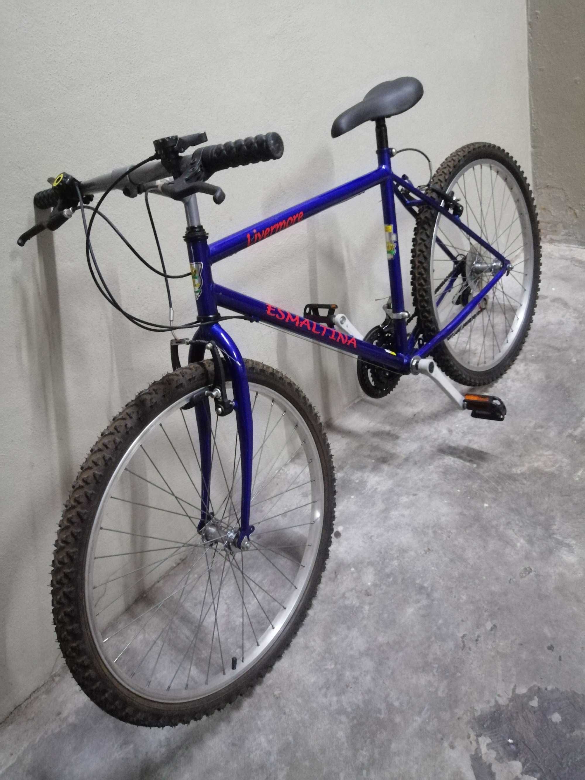 Bicicleta da Marca Esmaltina Livermore - Como Nova