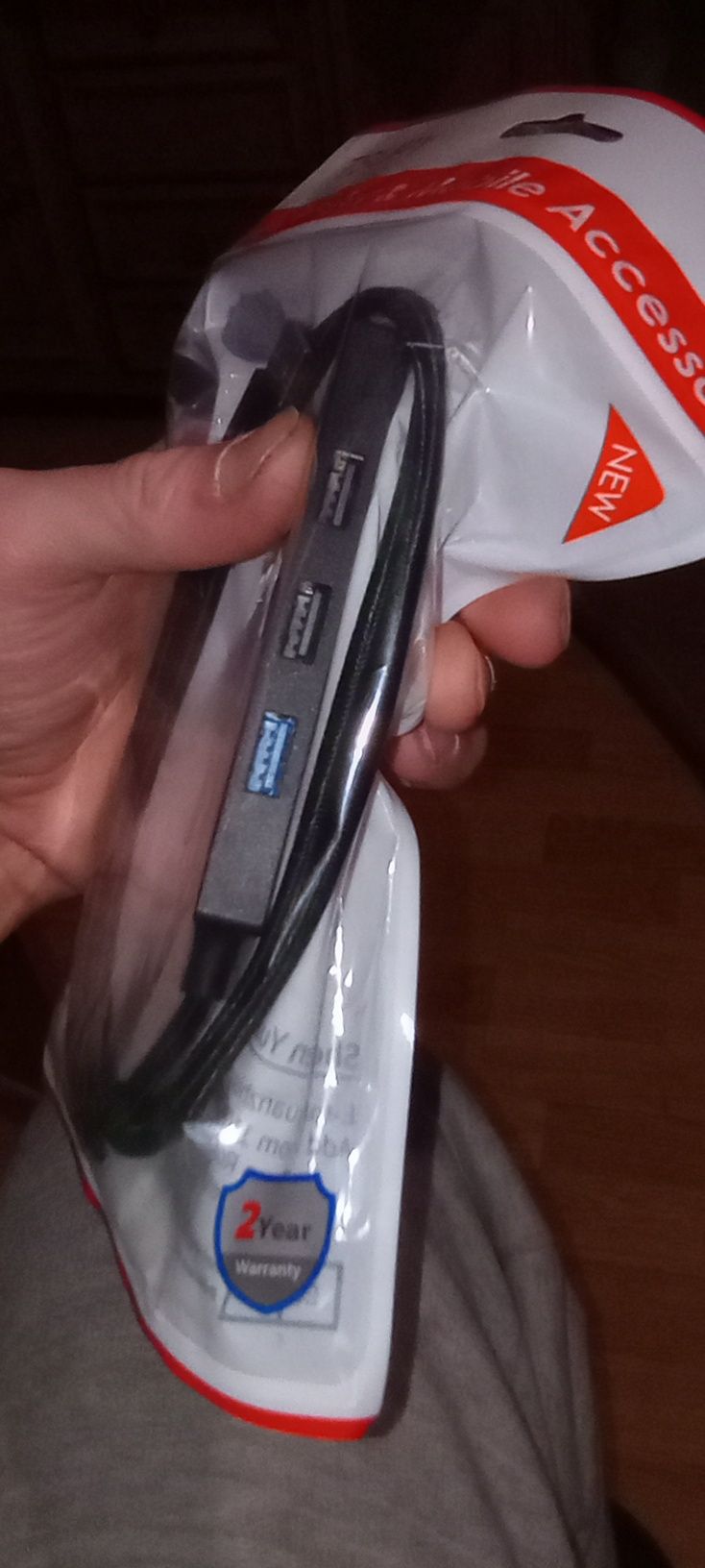 Adapter USB 4-portowy