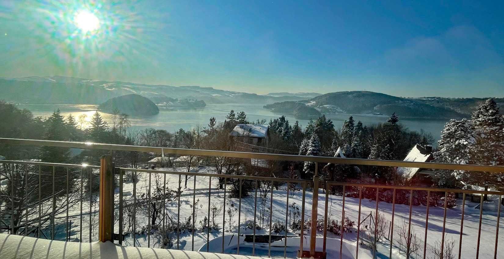 apartament nad jeziorem, sauna, jacuzzi, basen, apartamentwroznowie.pl