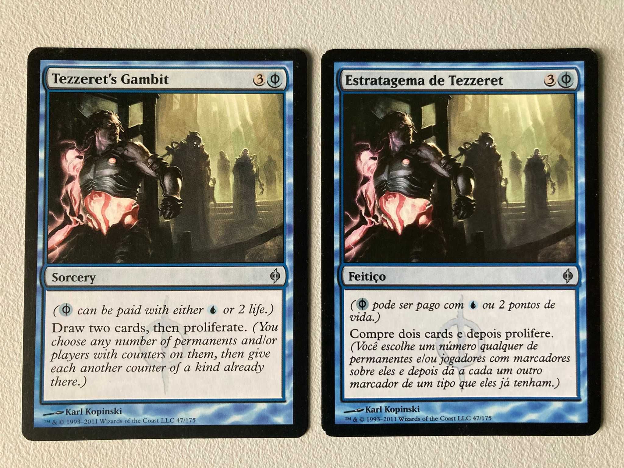 [MTG] 2 Tezzeret's Gambit