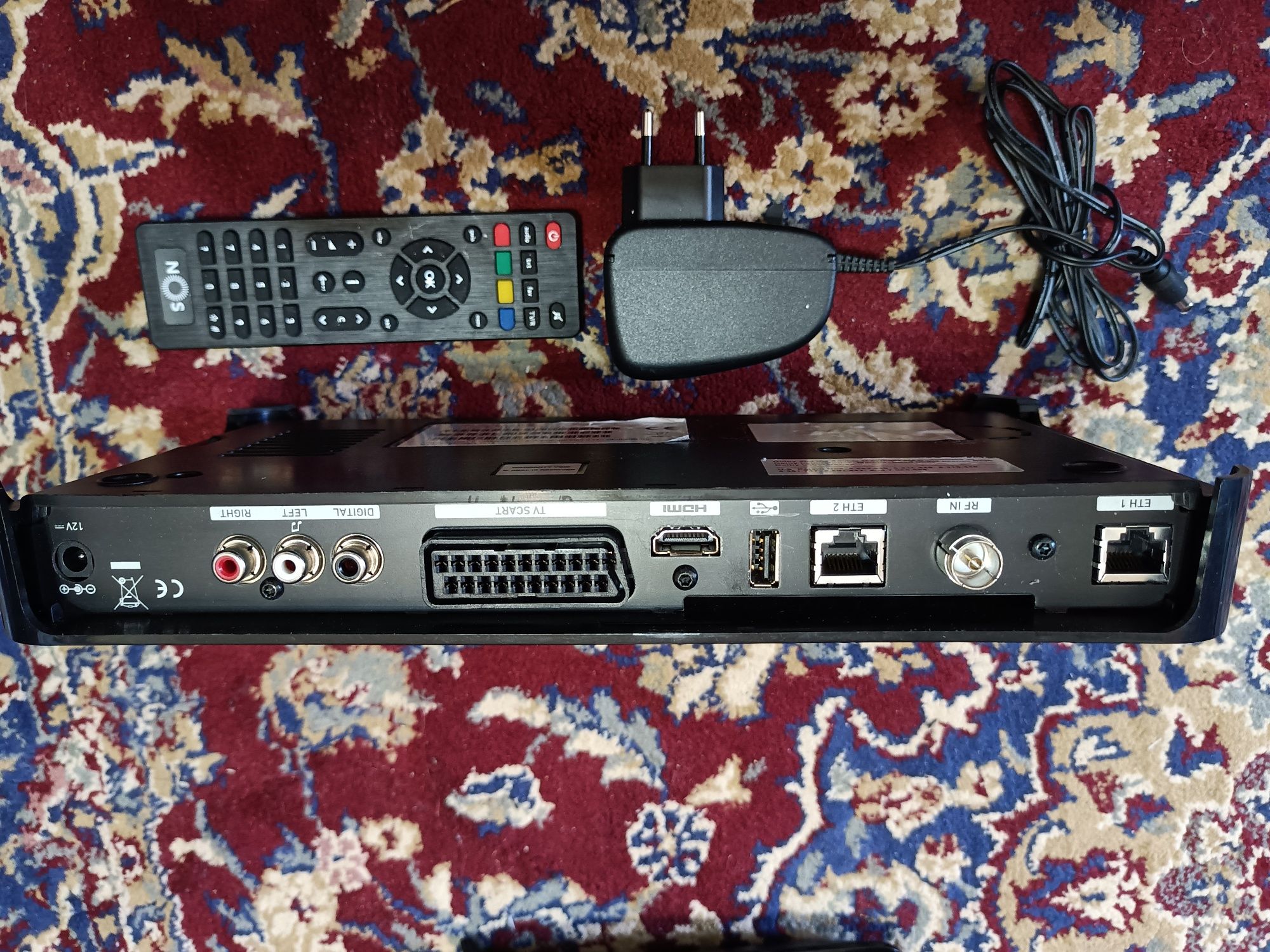 Comandos e box do NOS