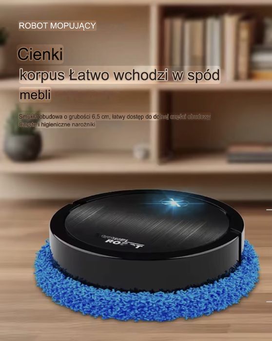 Robot Sprzątający 3w1 Intelegentny | Automatycznie sprzątanie Nowy