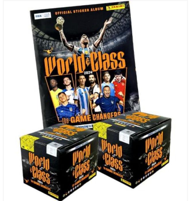 Caderneta completa World Class