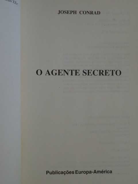 O Agente Secreto de Joseph Conrad