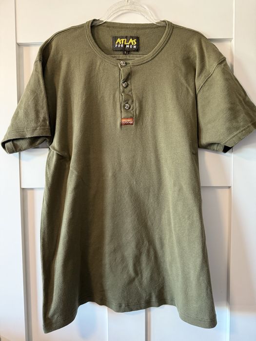 Atlas for men Polo khaki outdoor L