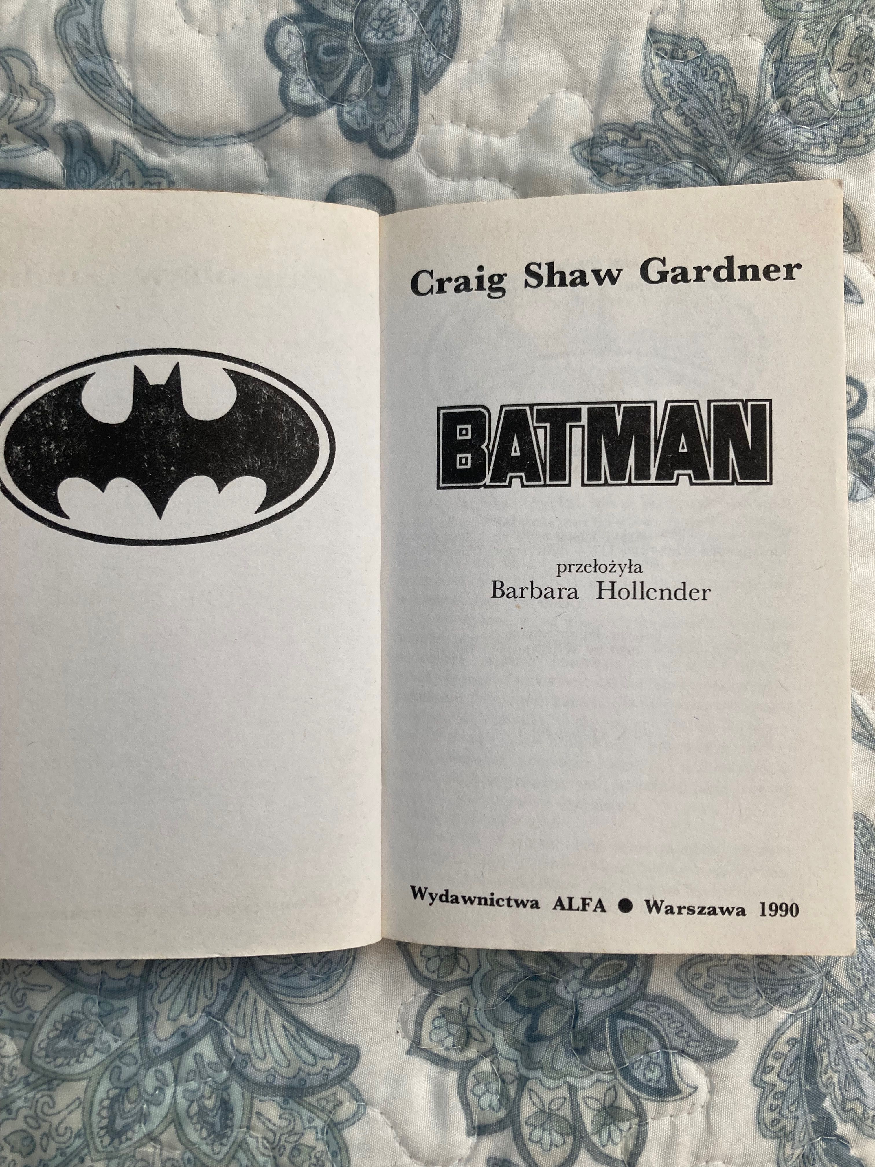 Craig Shaw Gardner Batman (1990)