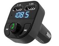 FM модулятор трансмітер CAR X8 з Bluetooth та MP3