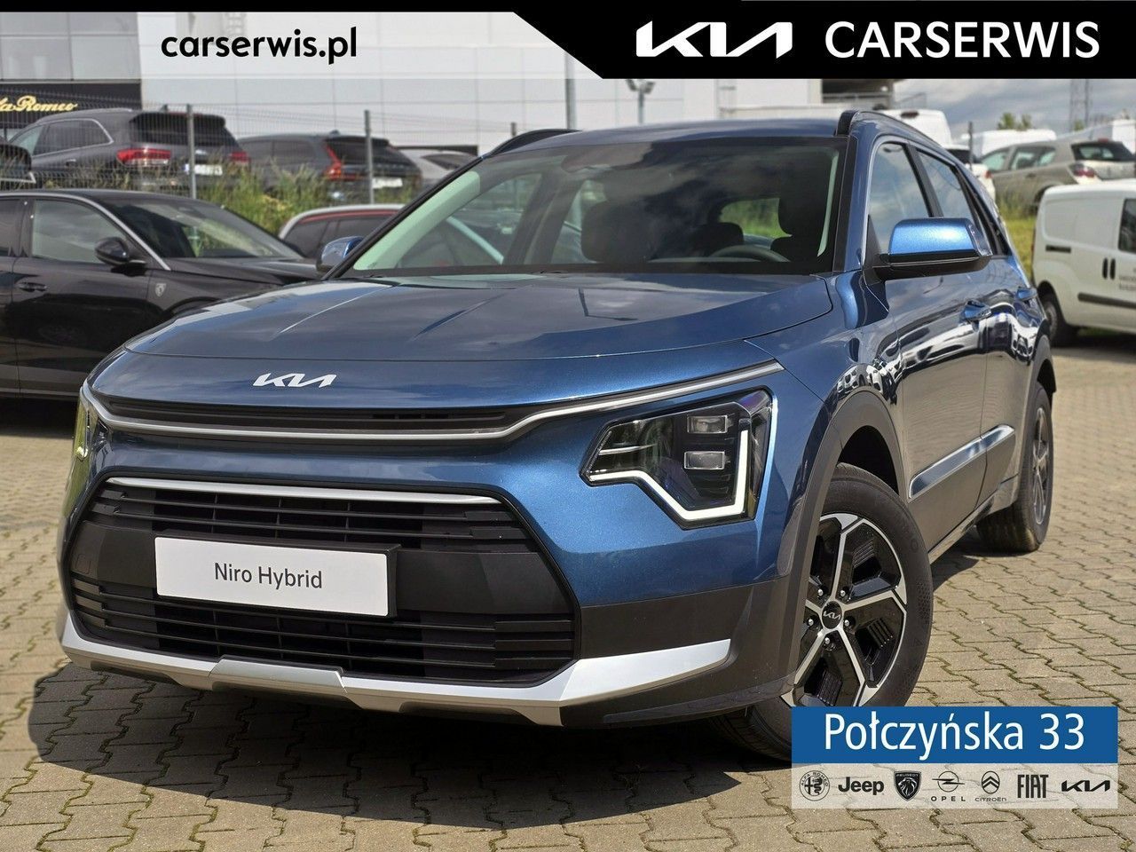 Kia Niro 1.6 GDI HEV 129 KM 6DCT | wersja M | Mineral Blue