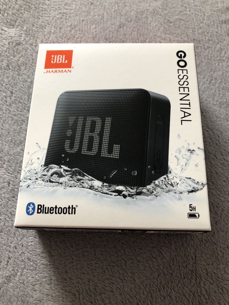 Głośnik bezprzewodowy JBL goEssential, nowy, czarny