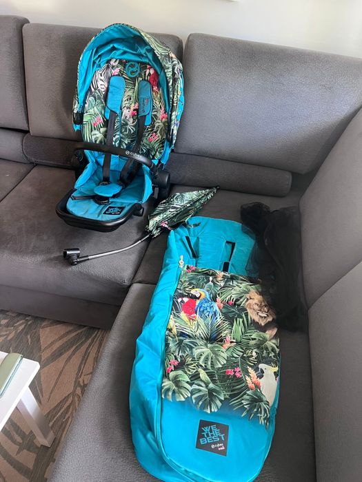 Wózek Cybex Priam 4.0 tapicerka DJ khaled 2w1