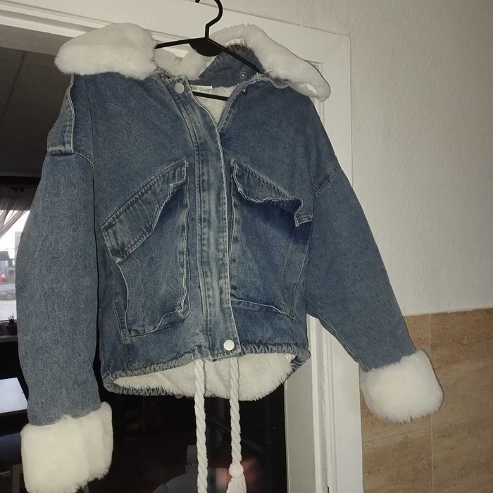 Kurtka zimowa z futerkiem