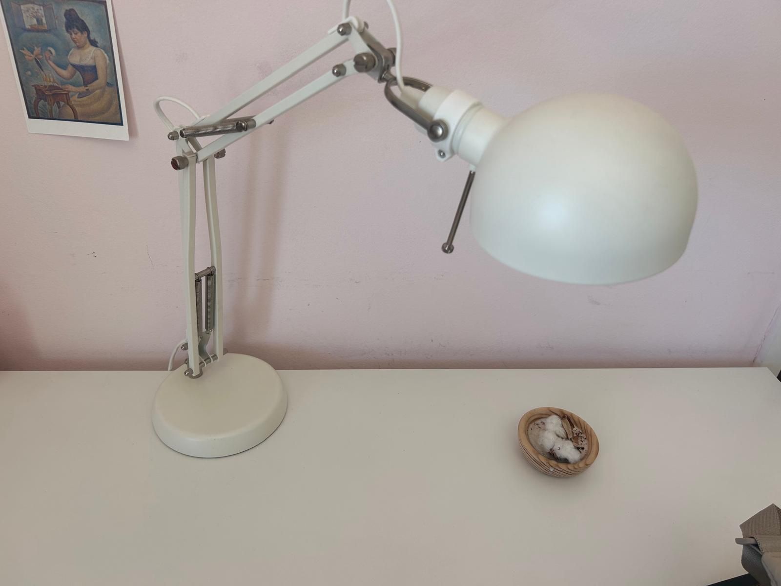 Candeeiro de Secretária IKEA FORSÅ – Branco