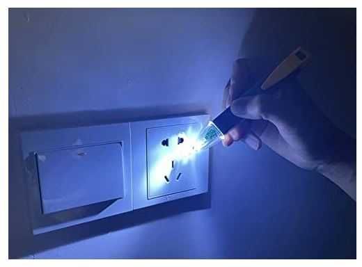 Bezdotykowy tester napięcia z latarką LED