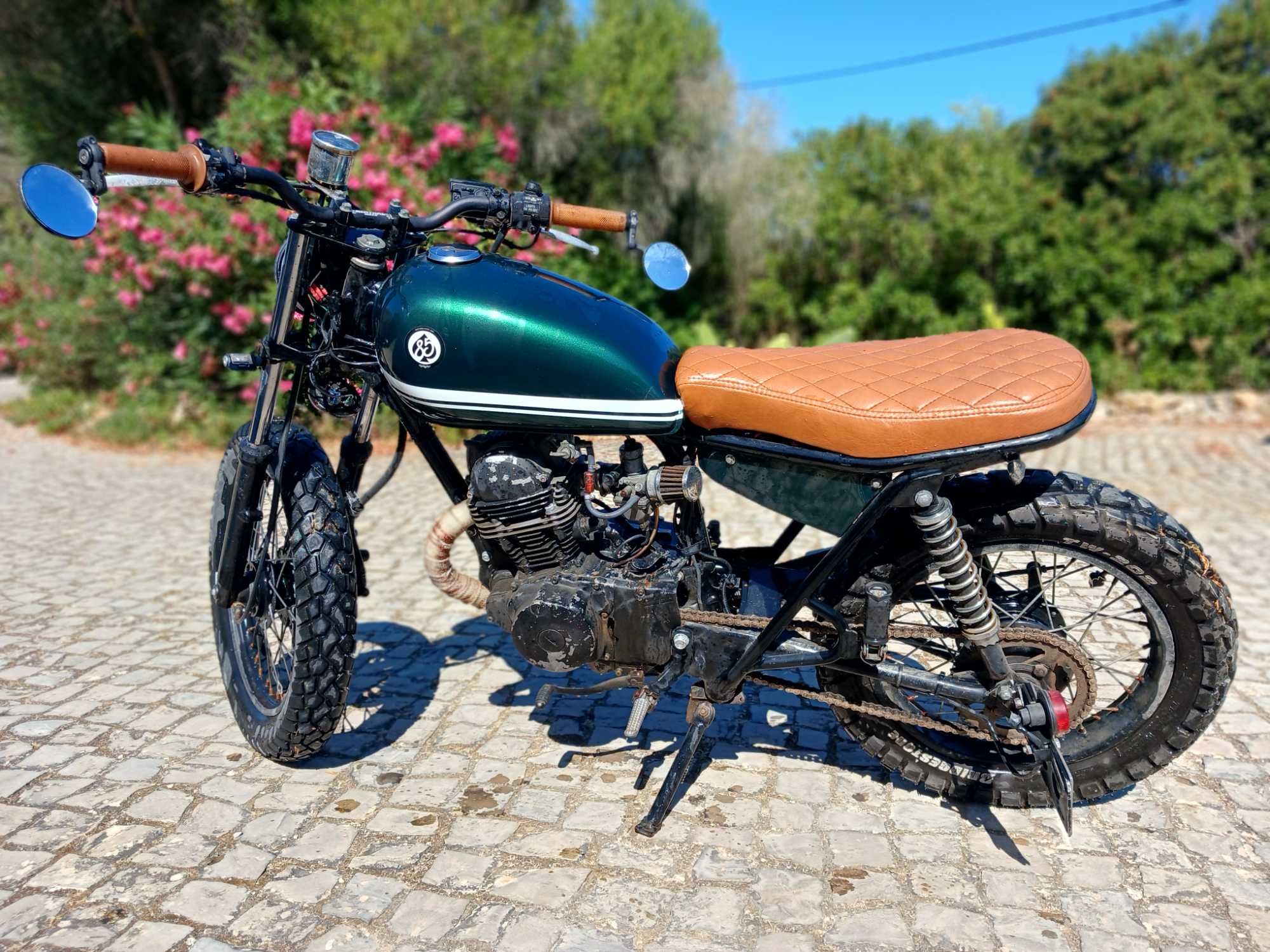 Yamaha sr125, Cafe racer