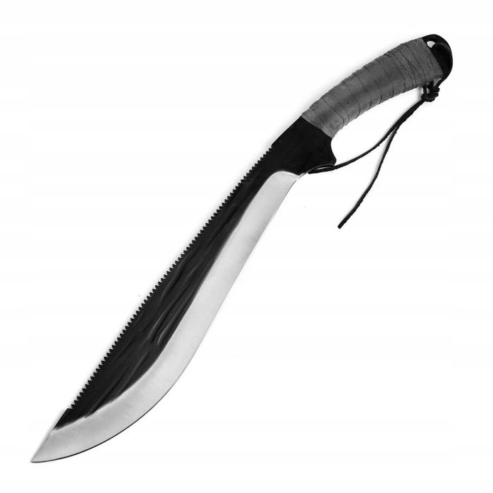 Duży Nóż Wojskowy Maczeta Taktyczny Survivalowy Bushcraft Piła Prezent