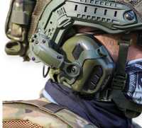 Активные наушники Earmor M31 крепление на шлем Наушники Ермор на каску