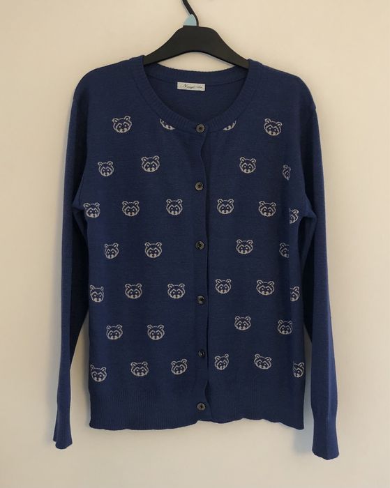 Nowy sweter marki Navajo, zapinany na guziki, rozmiar S/M