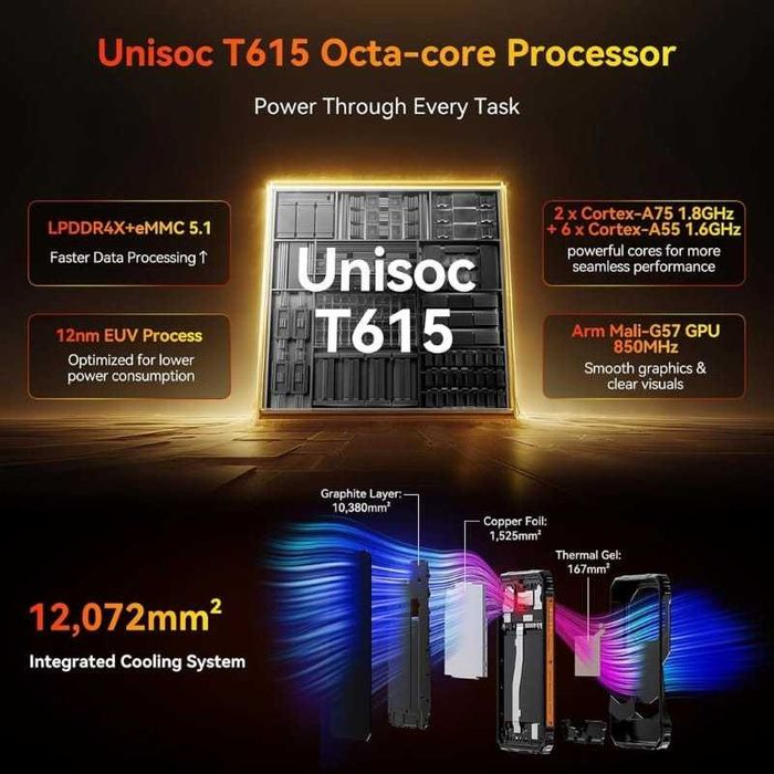 Blackview Fort 1 6GB/256GB 10000mAh IP69K 1.8GHz