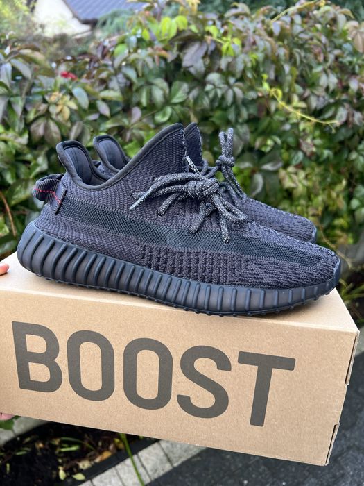 Adidas Yeezy Boost 350 V2 Black Static Non Reflective 40 buty czarne