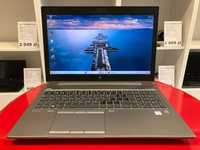 Laptop 15" HP ZBook G6 i7-9g 32GB 1000GB SSD nVidia t2000 FV23 RATY 0%