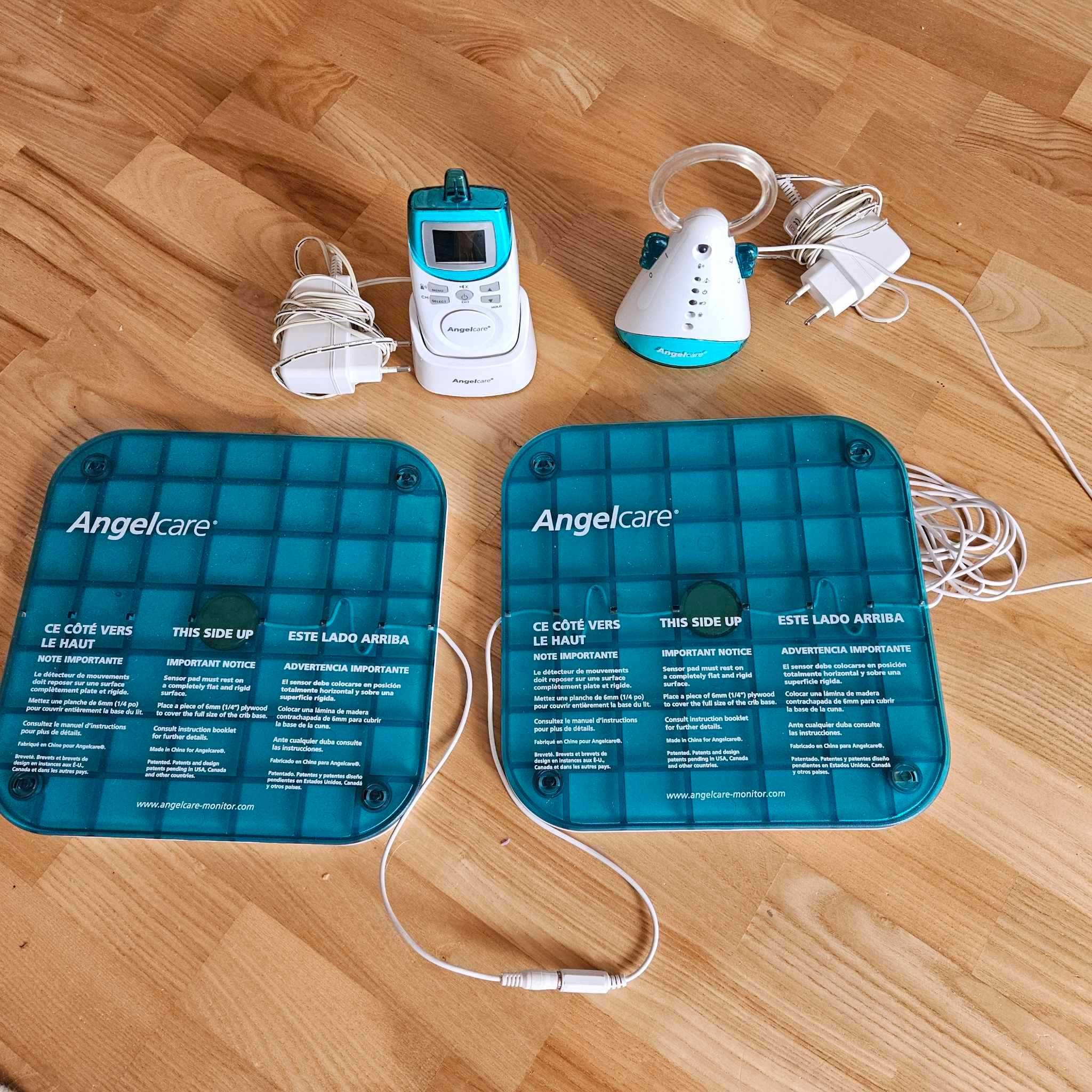 ANGELCARE monitor oddechu i niańka, lampka