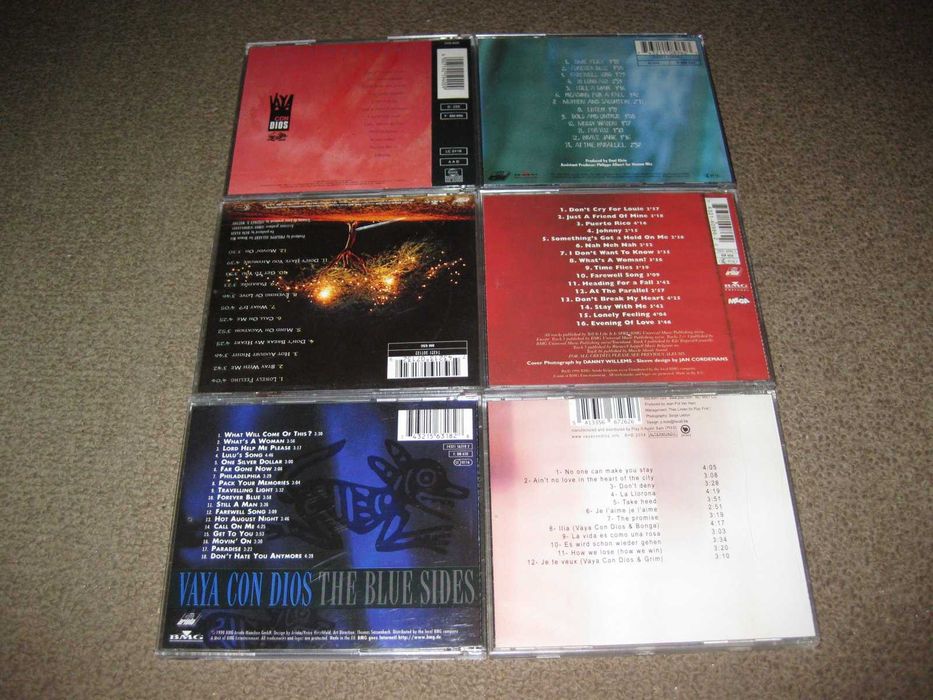 6 CDs dos "Vaya Con Dios" Portes Grátis!