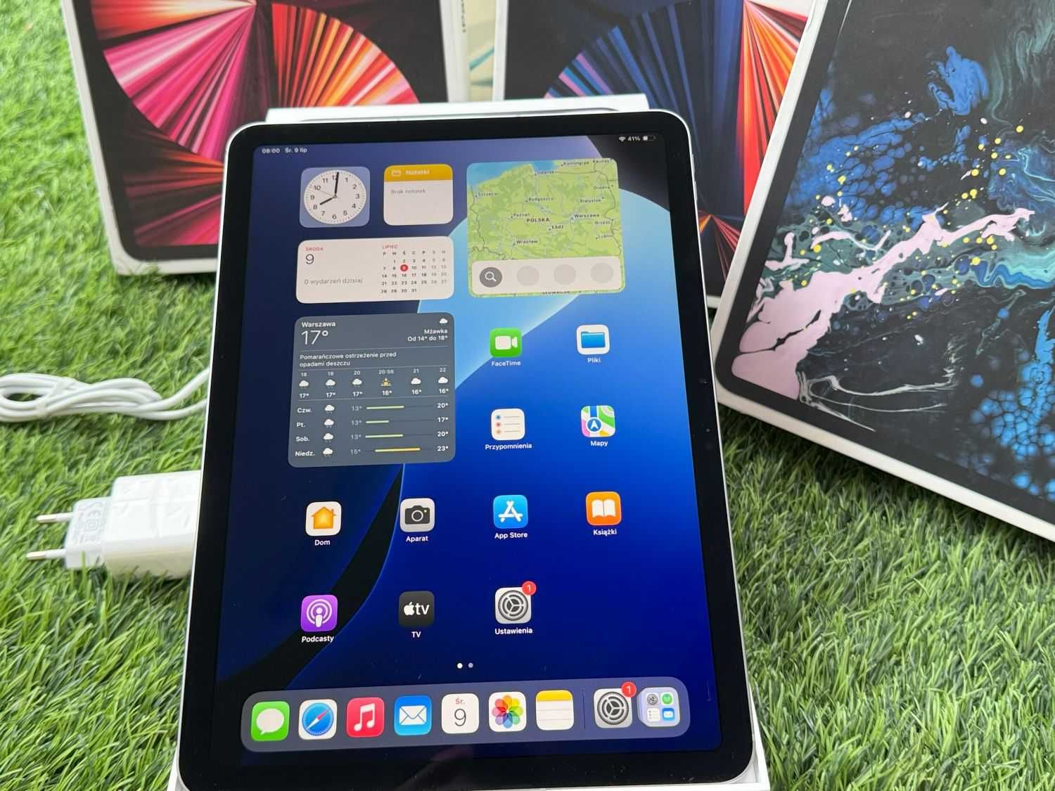 iPad Air 11" M2 256GB WIFI CELLULAR LTE 5G Bat100% Gw Apple FV23%
