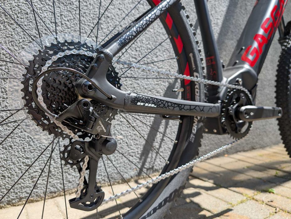 Rower elektryczny GASGAS Tra 4, Yamaha, Rock shox L